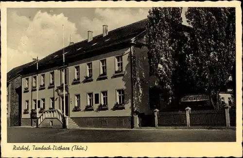 Ak Tambach Dietharz in Thüringen, Gasthaus Ratshof