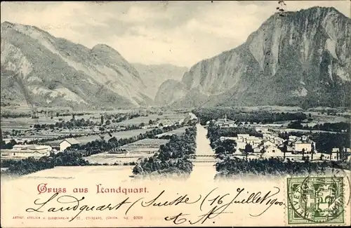 Ak Landquart Kanton Graubünden, Panorama