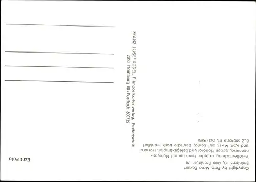 Ak Schauspieler Günter Lamprecht, Portrait, Autogramm