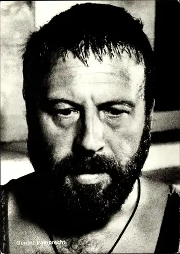 Ak Schauspieler Günter Lamprecht, Portrait, Autogramm