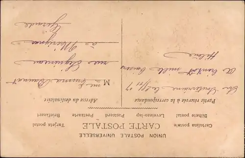 Ak Schauspielerin Felyne, Portrait, Profilansicht