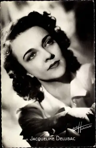 Ak Schauspielerin Jacqueline Delubac, Portrait