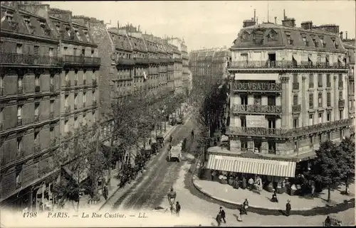 Ak Paris XVIII., Montmartre, Rue Custine