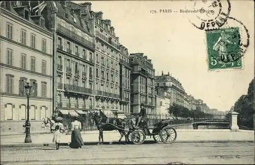 Ak Paris 17. Jahrhundert, Boulevard Perein