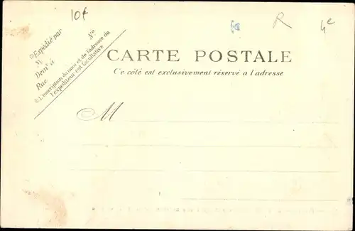 Postkarte Paris IV, Rue de Sévigné, Carnavalet-Museum