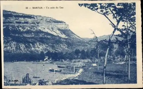 Ak Nantua Aïn, Eine Ecke des Sees