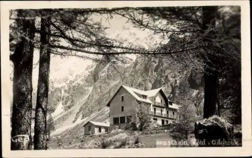 Ak Vallouise Pelvoux Hautes Alpes, Chalet Hôtel d'Ailefroide, Gebirge