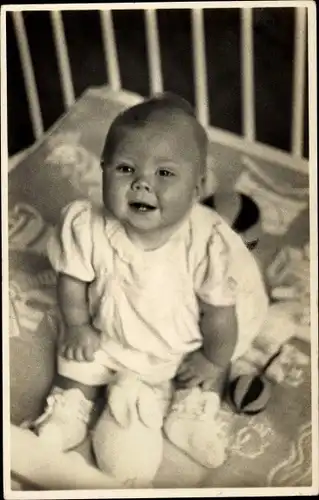 Ak Prinzessin Beatrix der Niederlande, Portrait als Baby
