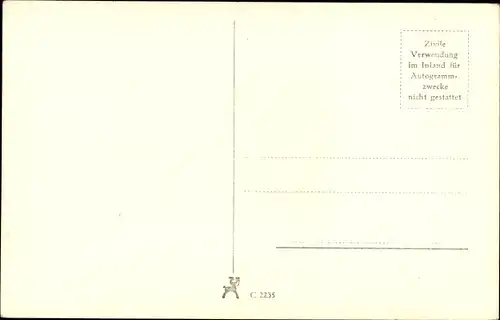 Ak Schauspielerin Anna Dammann, Portrait, Autogramm