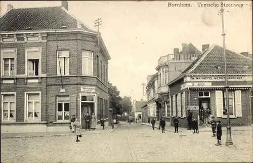 Ak Bornhem Bornem Flandern Antwerpen, Temsche Steenweg