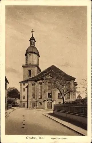 Ak Ohrdruf in Thüringen, Bonifaciuskirche