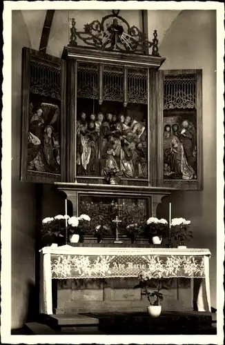 Ak Tauberbischofsheim in Baden, Riemenschneider-Altar
