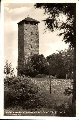Ak Dobel im Schwarzwald, Aussichtsturm