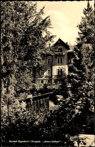 Ak Kipsdorf Altenberg im Erzgebirge, Haus Esther