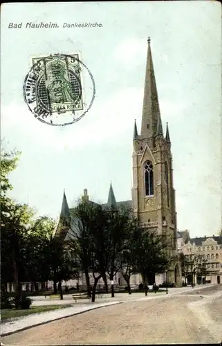 Ak Bad Nauheim in Hessen, Dankeskirche