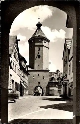 Ak Gunzenhausen in Mittelfranken, Blasturm