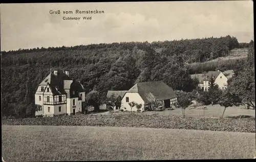 Ak Koblenz am Rhein, Koblenzer Wald, Remstecken