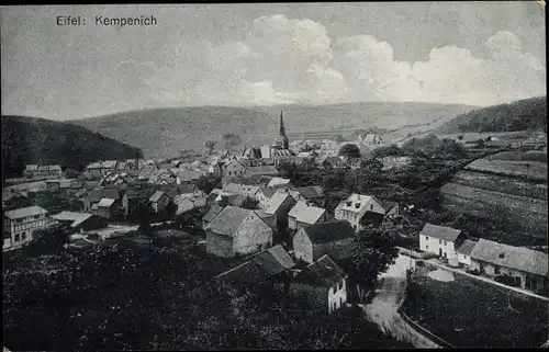 Ak Kempenich in der Eifel, Panorama