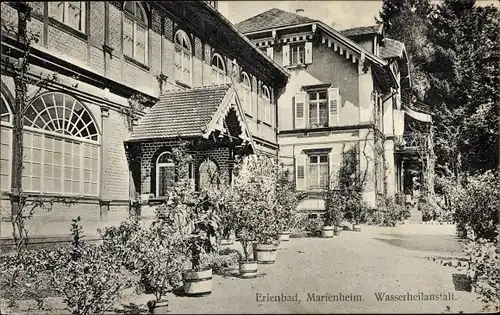 Ak Erlenbad Obersasbach Sasbach in der Ortenau, Marienheim, Wasserheilanstalt