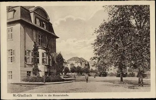 Ak Mönchengladbach in Nordrhein Westfalen, Blick in die Mozartstrasse