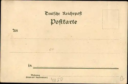 Litho Mönchengladbach am Niederrhein, Kaiserbad, Totalansicht, Stadtwappen