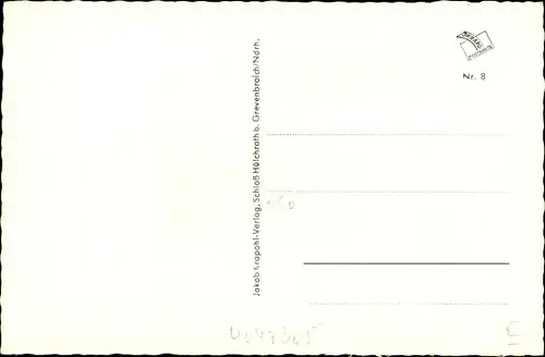 Ak Zons Dormagen Niederrhein, Sicht auf den Ort aus der Luft