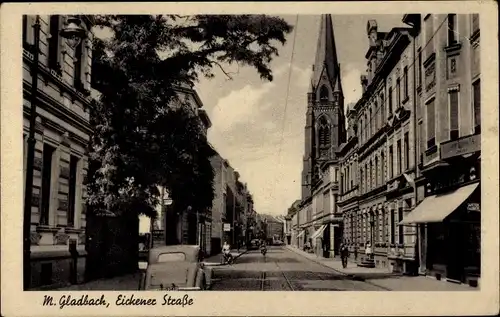 Ak Mönchengladbach am Niederrhein, Eickener Straße