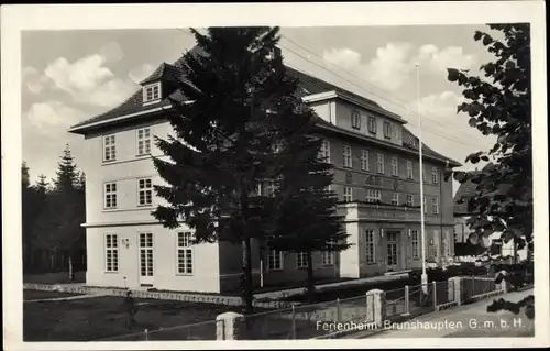 Ak Ostseebad Brunshaupten Kühlungsborn, Ferienheim Brunshaupten GmbH