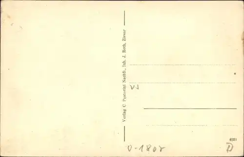 Ak Ziesar in Brandenburg, Burg