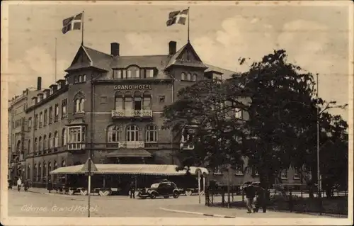 Ak Odense Dänemark, Grand Hotel