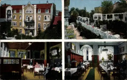 Ak Eisenach, Hotel Karthäuser und Wolfsschlucht, Inh. Theodor Mattheus