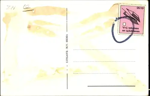 Ak Rotterdam Südholland Niederlande, Heliport