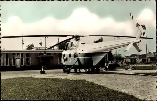 Ak Rotterdam Südholland Niederlande, Heliport