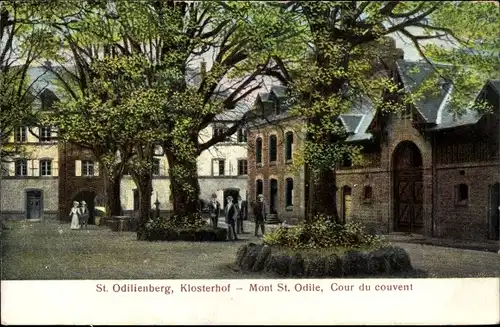 Ak Sint Odilienberg Limburg Niederlande, Klosterhof