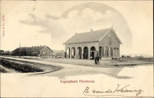 Ak Harskamp Gelderland, Armeestation