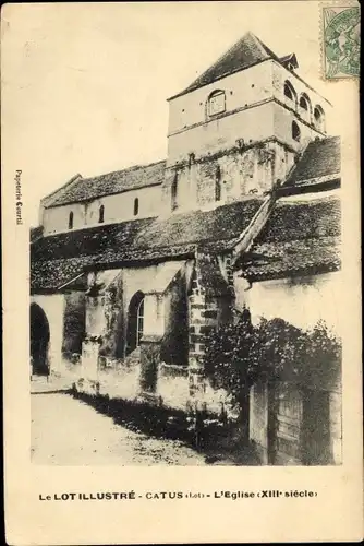 Ak Catus Lot, Eglise