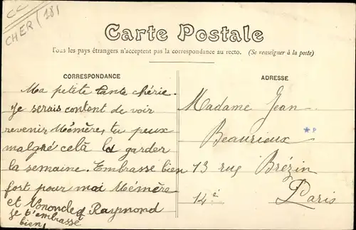 Ak Bourges Cher, Caserne Condé, Rue de l´Esplanade