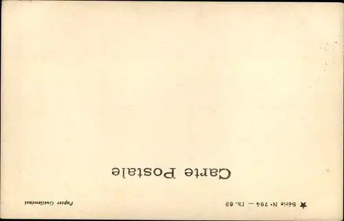 Ak Schauspielerin Paule Morly, Portrait im Kleid