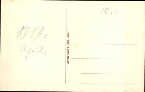 Ak Meißen an der Elbe, Stadtpanorama