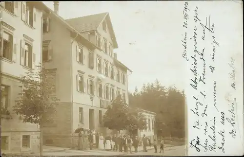 Foto Ak Ruhestein Baiersbronn im Schwarzwald, Gasthof und Pension, Personen