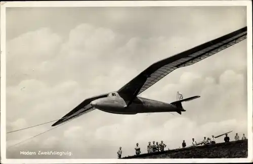 Ak Spalinger Segelflugzeug