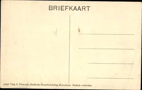 Ak Uden Nordbrabant, Lager für belgische Kriegsflüchtlinge