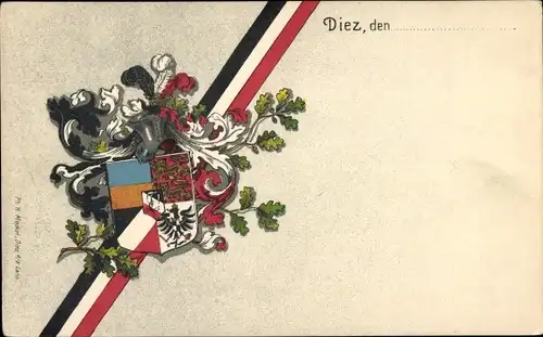Studentika Ak Diez an der Lahn, Verbindungswappen