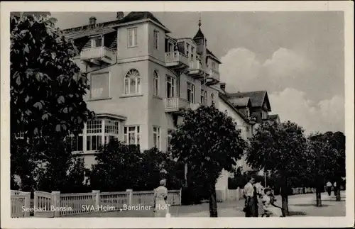 Ak Ostseebad Bansin Heringsdorf auf Usedom, SVA Heim Bansiner Hof