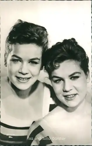 Ak Schauspielerin Isa Günther, Jutta Günther, Portrait, Film Fischerin vom Bodensee