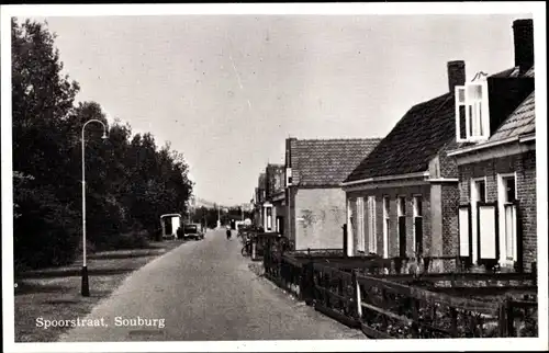 Ak Souburg Zeeland Niederlande, Spoorstraat