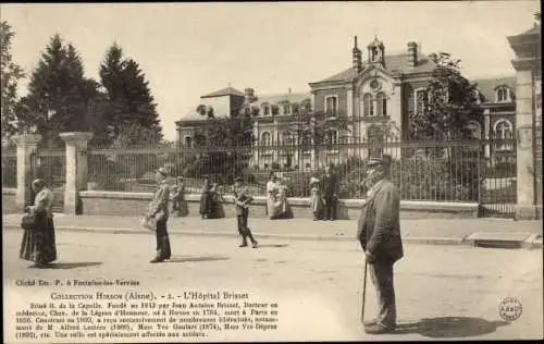 Ak Hirson Aisne, L'Hopital Brisset