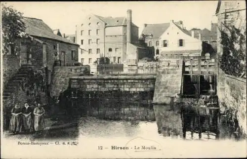 Ak Hirson Aisne, Le Moulin