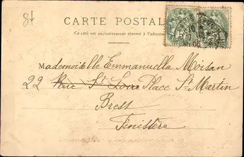 Ak Paris XVIII. Bezirk Buttes-Montmartre, Carrefour Saint Vincent