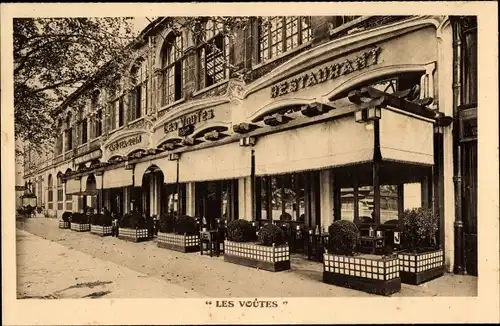 Ak Paris XII Reuilly, Rue de Lyon, Restaurant Les Voutes